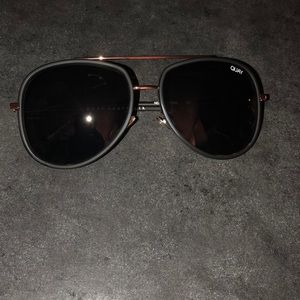 Quay Australia large black aviators, BRAND NEW !